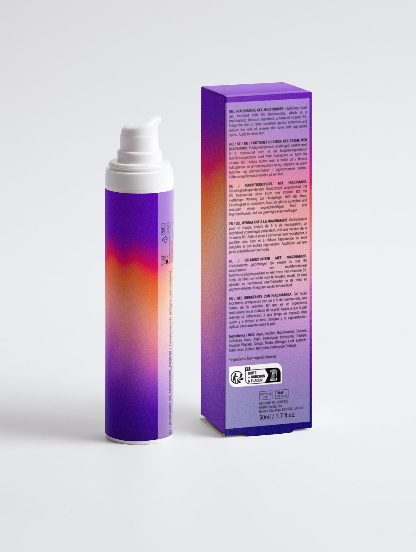 Niacinamide Gel Moisturiser, 50ml